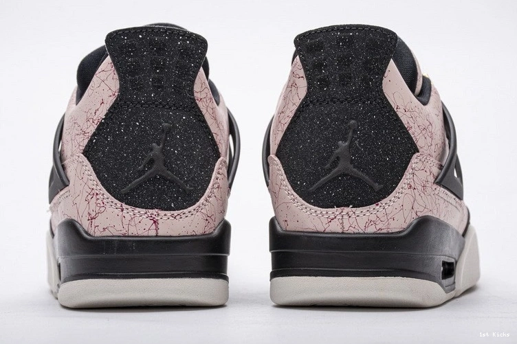 Retro AQ9129-601 Silt (W) Red  4 Jordan Splatter 1005